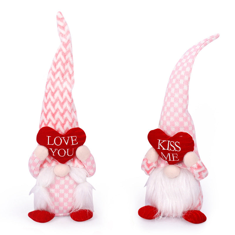 Wholesale Fabric Love Doll Valentine's Day Decorative Ornaments